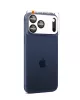 Spigen Optik Pro XL Glas.tR EZ Fit kameravédő Apple iPhone 17 Pro készülékhez – Fekete