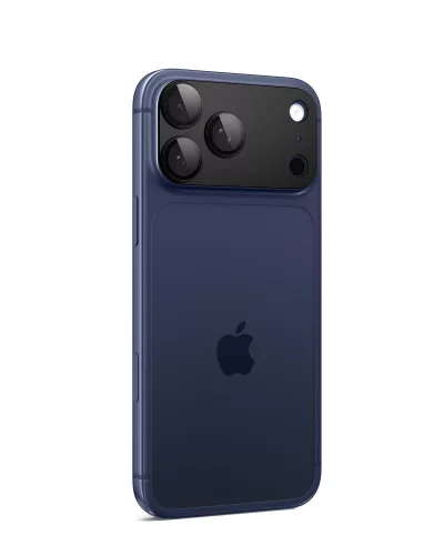 Spigen Optik Pro XL Glas.tR EZ Fit kameravédő Apple iPhone 17 Pro készülékhez – Fekete