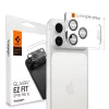 Spigen Optik Pro XL Glas.tR EZ Fit kameravédő Apple iPhone 17 Pro készülékhez – Ezüst