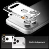 Spigen Optik Pro XL Glas.tR EZ Fit kameravédő Apple iPhone 17 Pro készülékhez – Ezüst