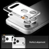 Spigen Optik Pro XL Glas.tR EZ Fit kameravédő Apple iPhone 17 Pro Max készülékhez – Ezüst
