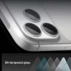 Spigen Optik Pro XL Glas.tR EZ Fit kameravédő Apple iPhone 17 Pro Max készülékhez – Ezüst