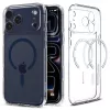 Spigen Ultra Hybrid Mag MagSafe tok Apple iPhone 17 Pro Max készülékhez – Átlátszó/kék mélykék