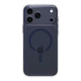   Spigen Ultra Hybrid Mag MagSafe tok Apple iPhone 17 Pro Max készülékhez – Átlátszó/kék mélykék