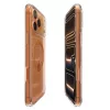 Spigen Ultra Hybrid Mag MagSafe tok Apple iPhone 17 Pro készülékhez – Átlátszó/narancssárga