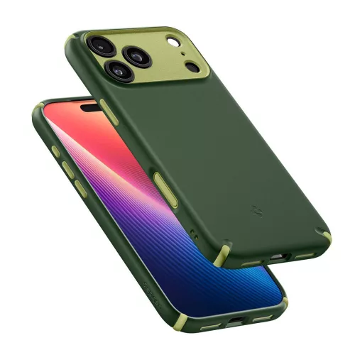 Spigen Nano Pop Hybrid Mag MagSafe tok Apple iPhone 17 Pro készülékhez – Avokádó zöld