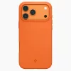 Spigen Silicone Fit Mag MagSafe tok Apple iPhone 17 Pro Max készülékhez – Kozmikus narancssárga