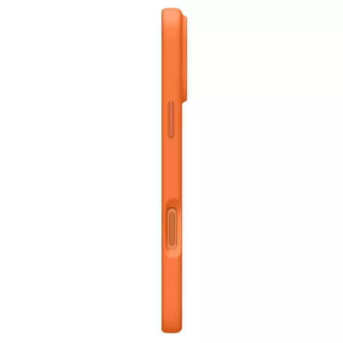 Spigen Silicone Fit Mag MagSafe tok Apple iPhone 17 Pro Max készülékhez – Kozmikus narancssárga