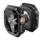 Spigen Rugged Armor + Tempered Glass Apple Watch Ultra 1/2/3 (49 mm) csomag - matt fekete