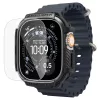 Spigen Rugged Armor + Tempered Glass Apple Watch Ultra 1/2/3 (49 mm) csomag - matt fekete