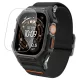Spigen Lite Fit Pro + Tempered Glass Apple Watch Ultra 1/2/3 (49 mm) csomag - matt fekete