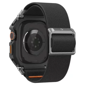   Spigen Lite Fit Pro + Tempered Glass Apple Watch Ultra 1/2/3 (49 mm) csomag - matt fekete