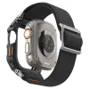 Spigen Lite Fit Pro + Tempered Glass Apple Watch Ultra 1/2/3 (49 mm) csomag - matt fekete