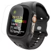 Spigen Liquid Air Pro + Tempered Glass Apple Watch Ultra 1/2/3 (49 mm) csomag - fekete