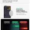 Spigen Nano Pop Hybrid Mag MagSafe tok – Apple iPhone Duo, Blueberry Navy