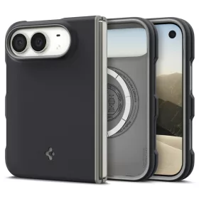   Spigen Nano Pop Mag MagSafe tok – Apple iPhone Duo, Black Sesame