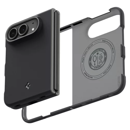 Spigen Nano Pop Mag MagSafe tok – Apple iPhone Duo, Black Sesame