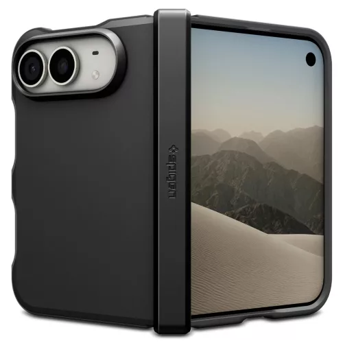 Spigen Tough Armor Mag MagSafe tok – Apple iPhone Duo, fekete