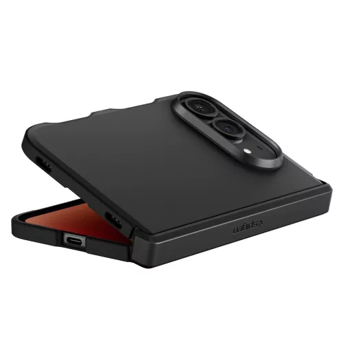 Spigen Tough Armor Mag MagSafe tok – Apple iPhone Duo, fekete