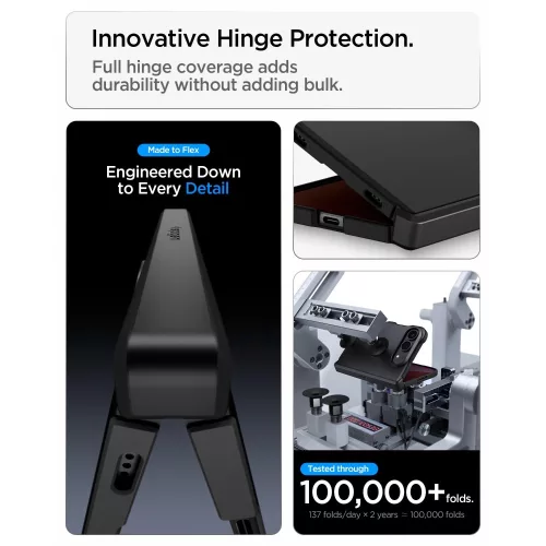 Spigen Tough Armor Mag MagSafe tok – Apple iPhone Duo, fekete