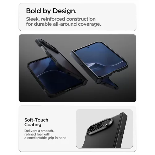 Spigen Tough Armor Mag MagSafe tok – Apple iPhone Duo, fekete
