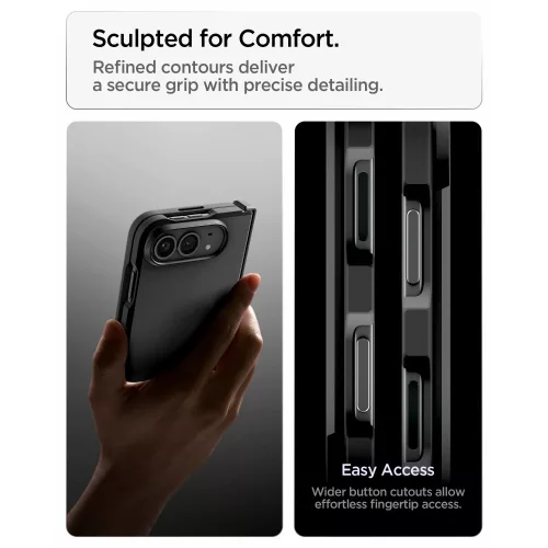 Spigen Tough Armor Mag MagSafe tok – Apple iPhone Duo, fekete