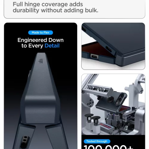 Spigen Tough Armor Mag MagSafe tok – Apple iPhone Duo, Metal Slate