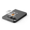 Spigen Optik Pro EZ Fit kameravédő üveg (2 db) – Apple iPhone Duo, fekete