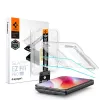 Spigen GLAS.tR EZ Fit Pro kijelzővédő üveg (2 db) – Apple iPhone Duo, átlátszó