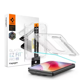   Spigen GLAS.tR EZ Fit Pro kijelzővédő üveg – Apple iPhone Duo, átlátszó