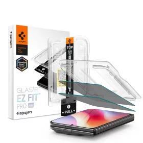   Spigen GLAS.tR EZ Fit Pro betekintésvédő üveg (2 db) – Apple iPhone Duo