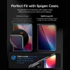 Spigen GLAS.tR EZ Fit Pro betekintésvédő üveg (2 db) – Apple iPhone Duo