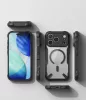 Ringke Fusion Magnetic MagSafe iPhone 17 Pro Max hátlap tok - fekete