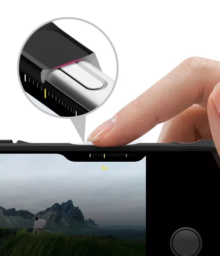 Ringke Fusion Magnetic MagSafe iPhone 17 Pro Max hátlap tok - fekete