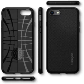   Spigen Liquid Air tok, Apple iPhone 7 / 8 / SE 2020 / 2022 - fekete