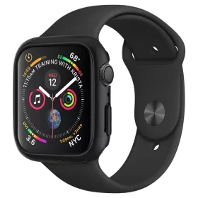 Spigen Thin Fit Apple Watch 4/5/6/SE (44 mm) tok - fekete