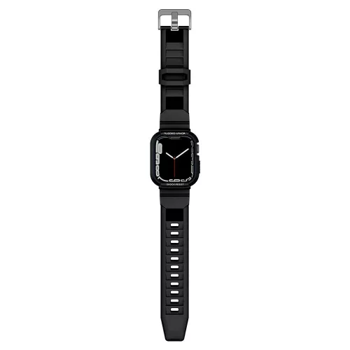 Spigen Rugged Armor Pro Apple Watch 6/7/8/9/SE (44/45 mm) tok - fekete