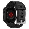 Spigen Rugged Armor Pro Apple Watch 6/7/8/9/SE (44/45 mm) tok - fekete