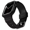 Spigen Rugged Armor Pro Apple Watch 6/7/8/9/SE (44/45 mm) tok - fekete