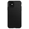 Spigen Liquid Air tok, Apple iPhone 11 - matt fekete
