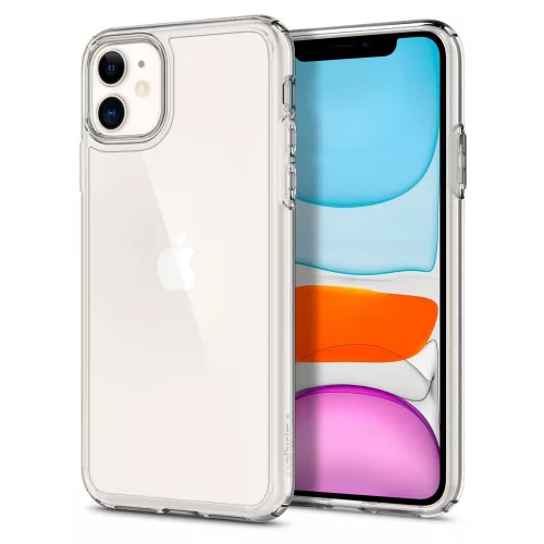 Spigen Ultra Hybrid tok, Apple iPhone 11 - átlátszó