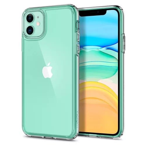 Spigen Ultra Hybrid tok, Apple iPhone 11 - átlátszó