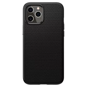   Spigen Liquid Air tok, Apple iPhone 12 / 12 Pro - matt fekete