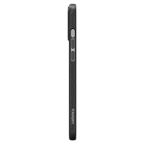 Spigen Liquid Air tok, Apple iPhone 12 / 12 Pro - matt fekete