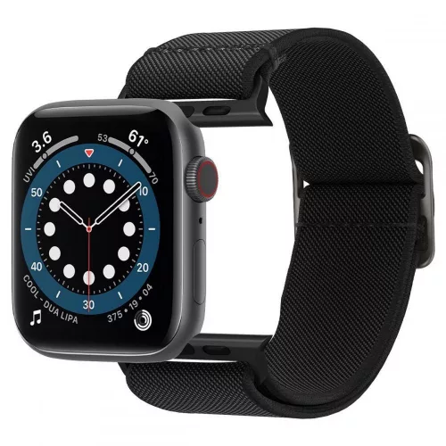 Spigen Fit Lite Apple Watch 8/9/10/11/SE/Ultra (44/45/46/49 mm) tok - fekete