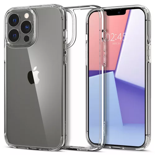 Spigen Ultra Hybrid tok, Apple iPhone 13 Pro Max - átlátszó