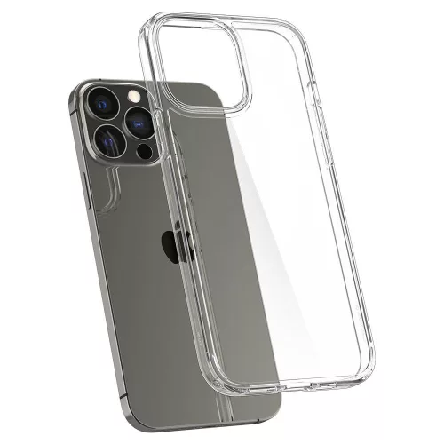 Spigen Ultra Hybrid tok, Apple iPhone 13 Pro Max - átlátszó