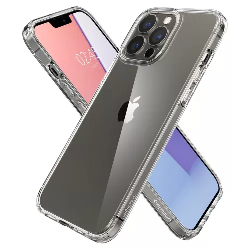 Spigen Ultra Hybrid tok, Apple iPhone 13 Pro Max - átlátszó