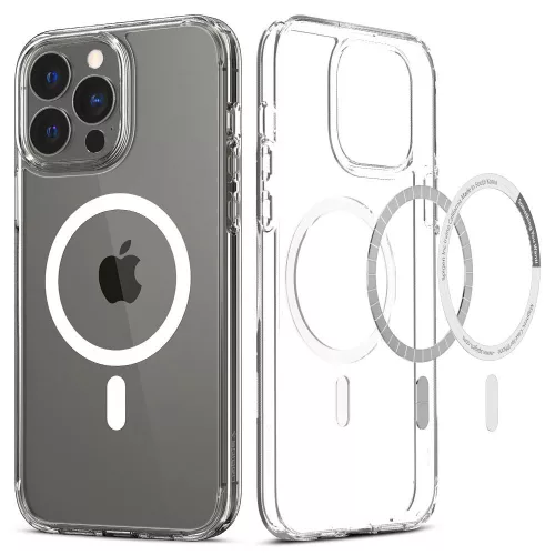 Spigen Ultra Hybrid Mag MagSafe tok, Apple iPhone 13 Pro Max - fehér