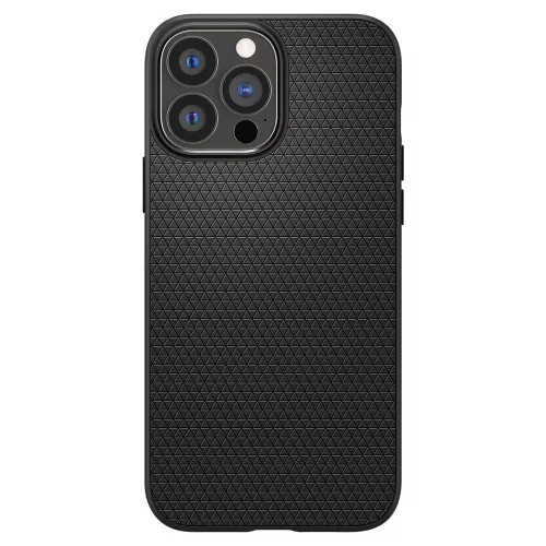 Spigen Liquid Air tok, Apple iPhone 13 Pro - matt fekete